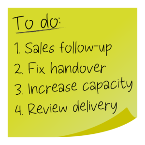 how we help post it todo